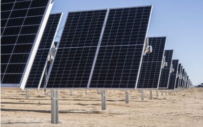 The project will pair 300MW solar PV generation with 300MW/1,200MWh BESS. Image: Ørsted