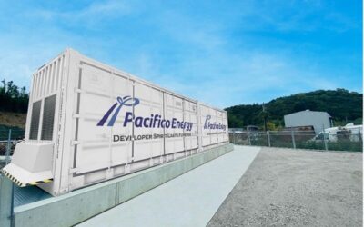 Japan opened energy trading markets to BESS participation in 2022. Pictured is one of two 2MW/8MWh projects that are thought to be the first to make trades on that basis, by developer Pacifico Energy. Image: Pacifico Energy.