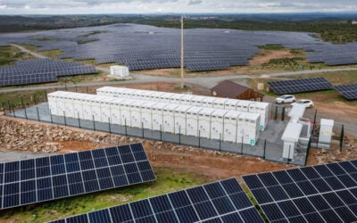 5MW/20MWh Powin BESS project in the Algarve region of Portugal for utility Galp, completed earlier this year. Image: Powin