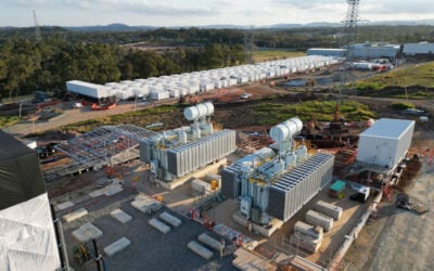 Quinbrook's Supernode BESS project in Queensland.  Stage 2 (270 MW/ 1,356 MWh) of Supernode was one of only four solar, wind or energy storage projects to be approved in the first year of the LNP's current term. Image: Quinbrook