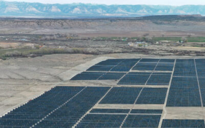 a solar PV project in Utah, the US