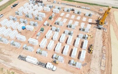 RWE battery storage projects in Texas on which the company recently began construction. Image: RWE