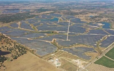 Akuo's Santas PV plant, with which the BESS will be co-located. Image: Akuo.