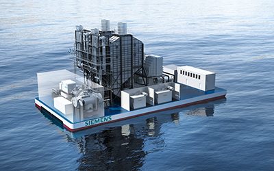 Siemens und ST Engineering erhalten Großauftrag für schwimmendes Kraftwerk in der Dominikanischen Republik / Siemens and ST Engineering secure major order for floating power plant in Dominican Republic