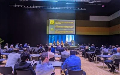 A panel discussion at the Energy Storage Summit.