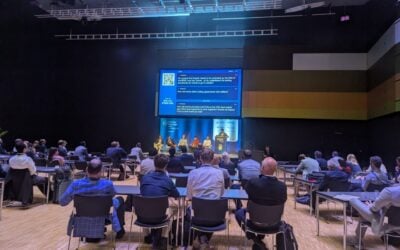 A panel discussion at the Energy Storage Summit.