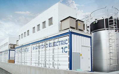 The 2MW/8MWh VRFB Sumitomo Electric supplied for utility SDG&E in California. Image: Sumitomo / SDGE.