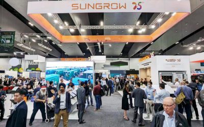 Sungrow at the recent All-Energy Australia 2022 show. Image: Sungrow.
