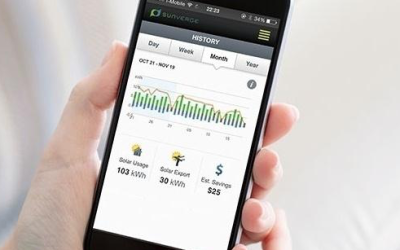 Sunverge's portal app for its DER control platform. Image: Sunverge.