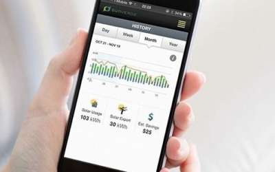 Sunverge's portal app for its DER control platform. Image: Sunverge.