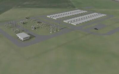Boralex BESS project rendering in Ontario