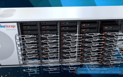 Rendering of Trina Storage's Elementa BESS solution. Image: Trina Storage corporate video screenshot.