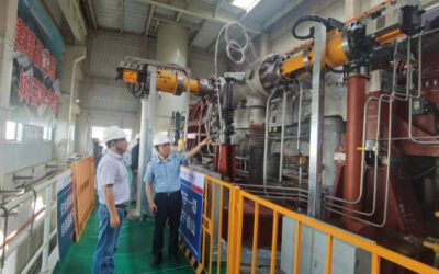 Inside a national demonstration project for compressed air energy storage using underground salt caverns developed by Tsinghua University in China, one of the filers of patents in the technology class. Image: Tsinghua University Dept of Electrical Engineering.