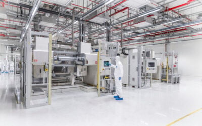 Illustrative image of Li-ion battery production provided by Volkswagen. Image: Volkswagen.
