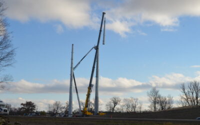 Xcel Energy construction work in Minnesota. Credit: Xcel Energy