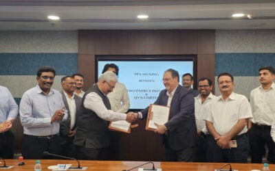 Signing of the PPA between Zelestra and SVJN. Image: Businesswire.